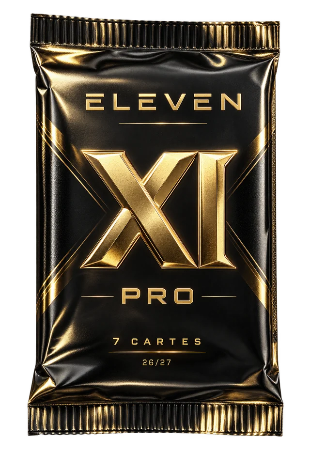 Sachet de cartes ELEVEN Pro