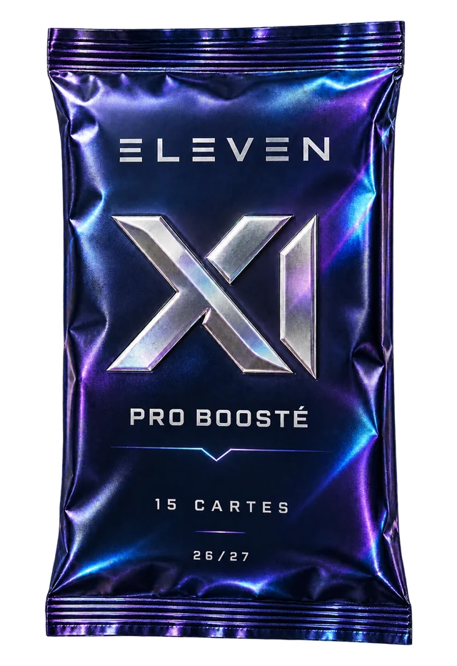 Sachet de cartes ELEVEN Pro boosté du jour